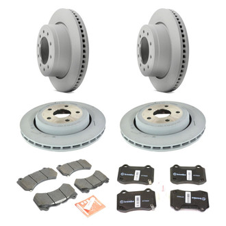 Mopar® - Front and Rear Brake Kit with Semi-Metallic Pads