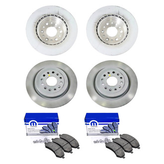 Mopar® - Front and Rear Brake Kit with Semi-Metallic Pads