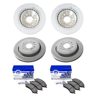 Mopar® - Front and Rear Brake Kit with Semi-Metallic Pads