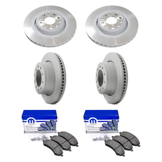 Mopar® - Front and Rear Brake Kit with Semi-Metallic Pads
