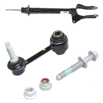 Mopar® - Front Driver Side Shock Absorber and Stabilizer Bar Link Kit