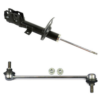 Mopar® BNDL-134740 - Front Driver Side Strut and Stabilizer Bar Link Kit