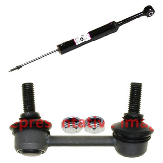 Mopar® - Rear Passenger Side Shock Absorber and Stabilizer Bar Link Kit
