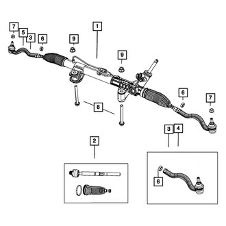 Mopar® - Rack and Pinion Gear