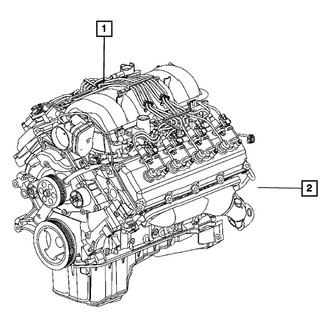 Mopar® - Remanufactured Engine Long Block