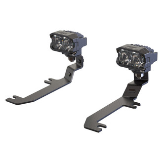 Morimoto® 2B-PLR-BAF073-0009 - Hood Ditch Mounted 2Banger HXB 2x24W Combo Beam LED Light Kit