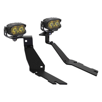 Morimoto® - A-Pillar Mounted 2Banger HXB 2x24W Combo Beam LED Light Kit