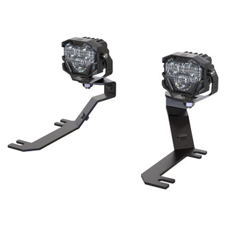 Morimoto® - Hood Ditch Mounted 4Banger NCS SAE 2x15.6W Wide Beam LED Light Kit