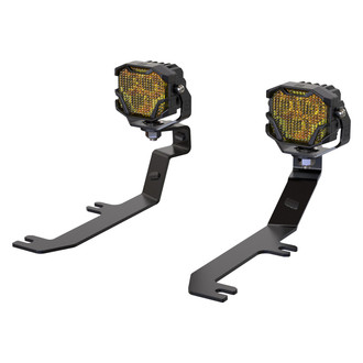 Morimoto® 4B-PLR-BAF145-0009 - Hood Ditch Mounted 4Banger HXB 2x42W Combo Beam LED Light Kit