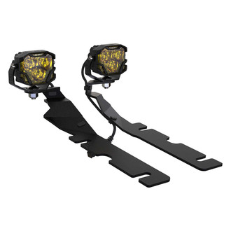 Morimoto® - A-Pillar Mounted 4Banger NCS 2x20W Wide Beam LED Light Kit