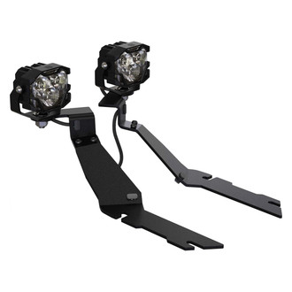 Morimoto® - A-Pillar Mounted 4Banger HXB 2x45W Wide Beam Yellow LED Light Kit