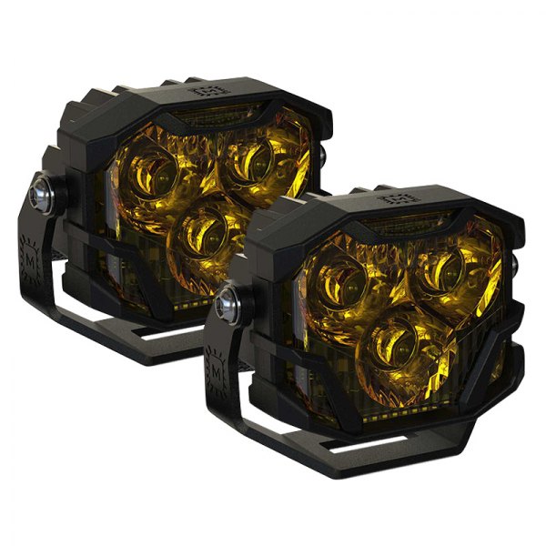 Morimoto® - 4Banger HXB 2x45W Wide Beam Yellow LED Lights