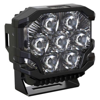 Morimoto® - BigBanger HXB 77W; 3.8W (Backlight Low); 16.5W (Backlight High) LED Light, with Amber DRL