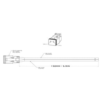 Morimoto® - 2P DT Pigtail Harness for 1/2/4Banger