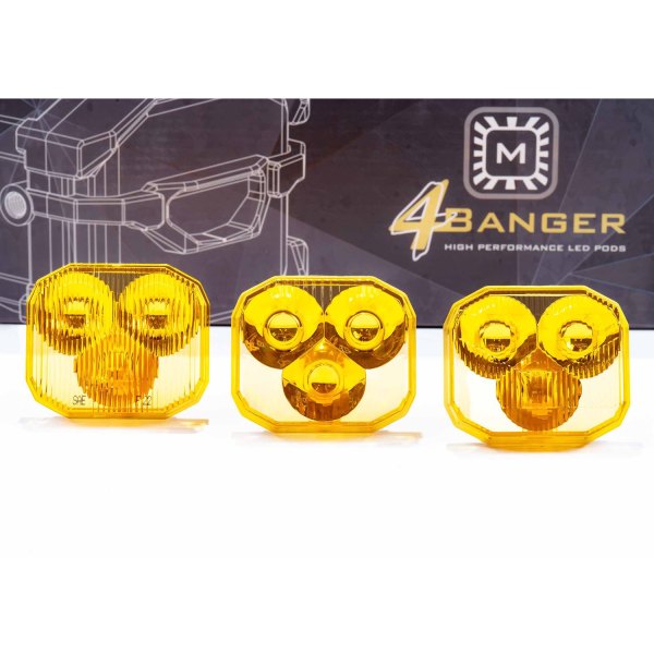 Morimoto® - 4Banger Yellow Combo Beam Lens