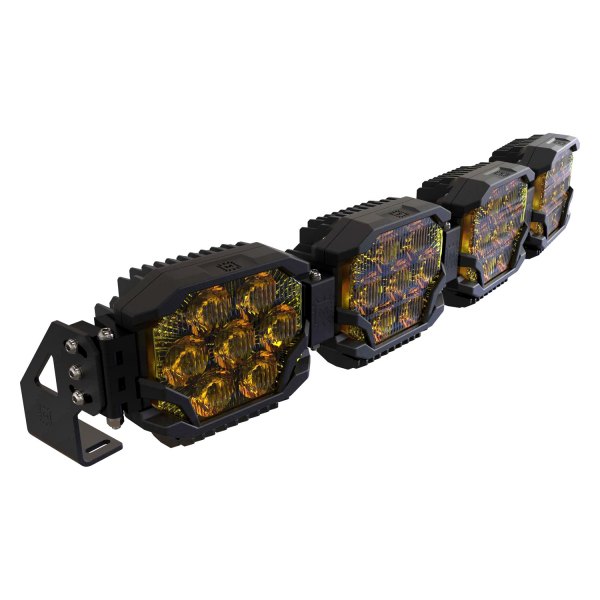 Morimoto® - Banger HXB 4-Pod 29" 308W Triple Row Yellow LED Light Bar