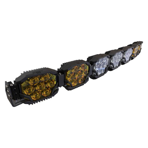 Morimoto® - Banger NCS 7-Pod 50.5" 255.5W Triple Row White/Yellow LED Light Bar