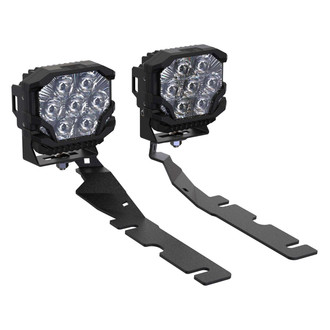 Morimoto® BB-PLR-KIT-1116 - A-Pillar Mounted BigBanger HXB 2x77W Combo Beam LED Light Kit