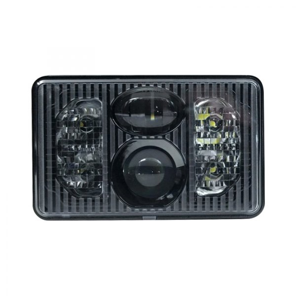 Morimoto® - Sealed4™ 4x6" Rectangular Black Projector Bi-LED Headlight