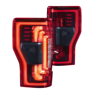 Morimoto® - XB™ Driver and Passenger Side Red Fiber Optic LED Tail Lights