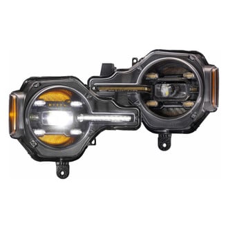 Morimoto® - XB™ Driver and Passenger Side Black Projector LED Headlights