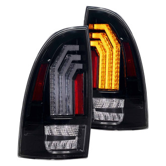 Morimoto® - XB™ Driver and Passenger Side Black Sequential LED Tail Lights
