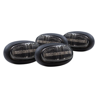 Morimoto® - XB™ Front and Rear Black Smoke LED Side Marker Lights