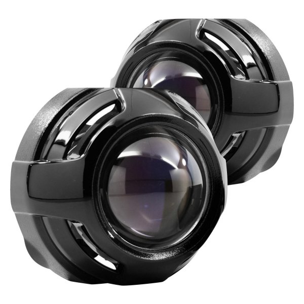 Morimoto® - Apollo 2.0 Flat Gloss Black Retrofit Projector Shrouds