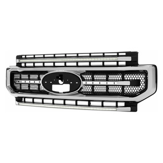 Morimoto® - 1-Pc XBG Chrome Main Grille