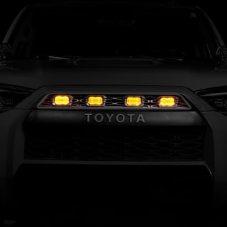 Morimoto® - 1-Pc XBG Primer-ready Black Main Grille with DRL Lights