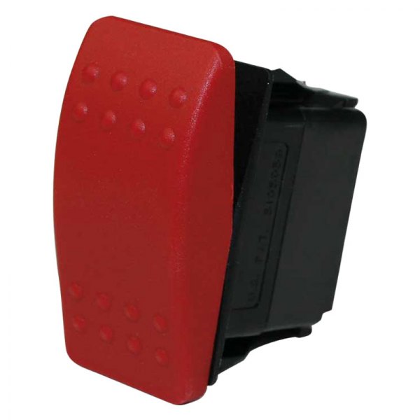  Moroso® - Momentary Rocker Switch with Red Cover