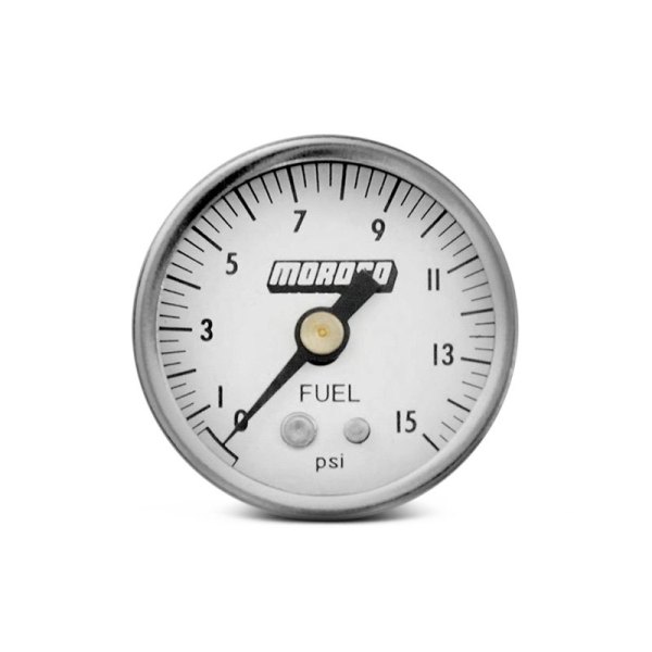Moroso® - 1-1/2" Fuel Pressure Gauge, 0-100 PSI