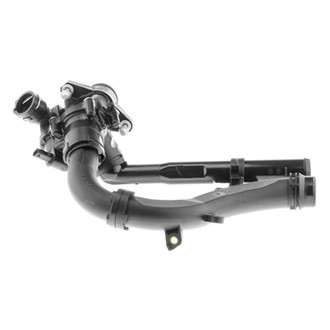 MotoRad® - Engine Coolant Thermostat and Housing Assembly with Sensor, Seal and Spring Clip