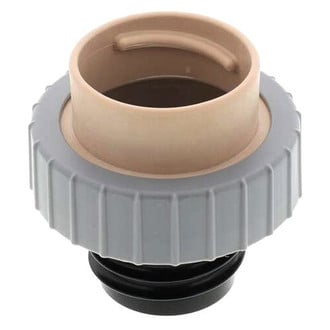 MotoRad® 12422S - Tan with Grey Ring Quick-On Fuel Cap Tester Adapter