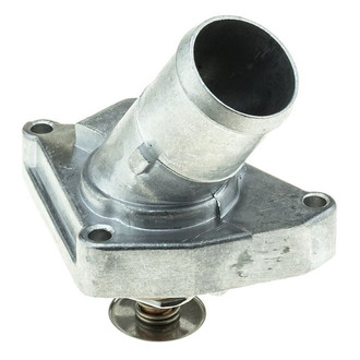 MotoRad® - Engine Coolant Thermostat and Housing Assembly with Gasket
