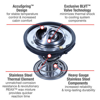 MotoRad® - UltraStat™ Series Engine Coolant Thermostat