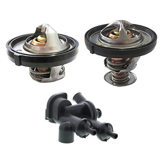 MotoRad® - 3-Pc Coolant Thermostat Housing Kit