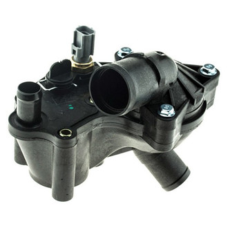 MotoRad® - Engine Coolant Thermostat and Housing Assembly with 1 Sensor on Thermostat Housing