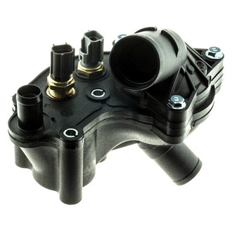MotoRad® - Engine Coolant Thermostat and Housing Assembly with 1 Sensor on Thermostat Housing