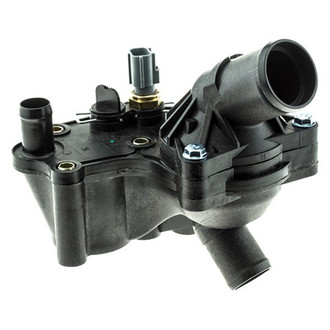 MotoRad® - Engine Coolant Thermostat and Housing Assembly with 1 Sensor on Thermostat Housing