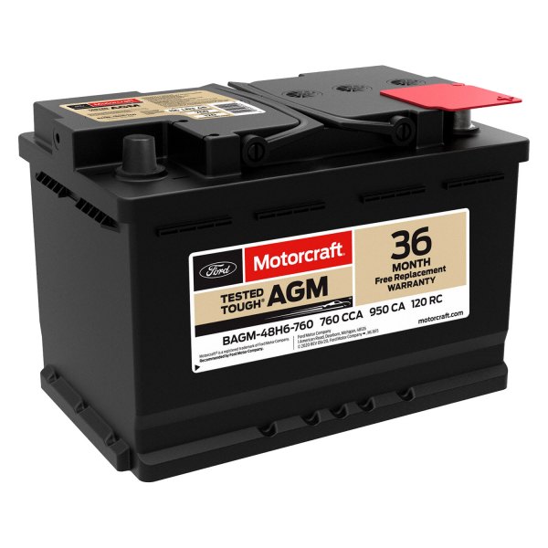 Motorcraft® - Tested Tough™ Max AGM Battery
