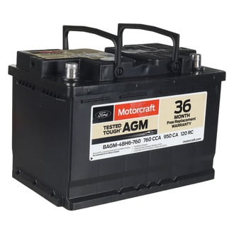 Motorcraft® - Tested Tough Max Battery
