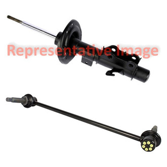 Motorcraft® - Front Driver Side Complete Strut Assembly and Stabilizer Bar Link Kit