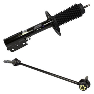 Motorcraft® - Front Driver Side Complete Strut Assembly and Stabilizer Bar Link Kit