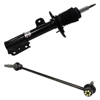 Motorcraft® - Front Driver Side Complete Strut Assembly and Stabilizer Bar Link Kit