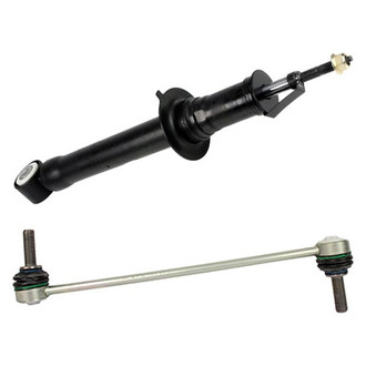 Motorcraft® - Front Complete Strut Assembly and Stabilizer Bar Link Kit