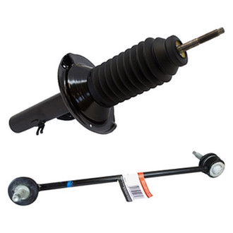 Motorcraft® - Front Driver Side Complete Strut Assembly and Stabilizer Bar Link Kit