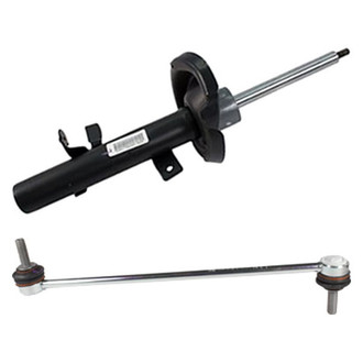 Motorcraft® - Front Driver Side Complete Strut Assembly and Stabilizer Bar Link Kit