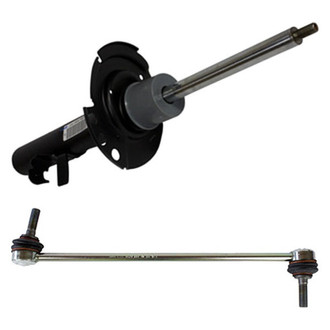 Motorcraft® - Front Driver Side Complete Strut Assembly and Stabilizer Bar Link Kit