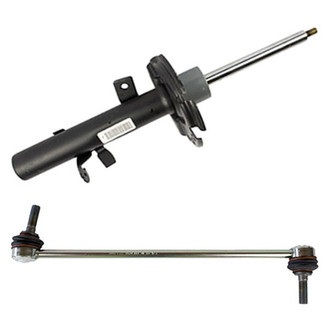 Motorcraft® - Front Driver Side Complete Strut Assembly and Stabilizer Bar Link Kit